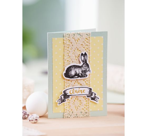 Double cards with envelopes "Kraft paper", 18 x 13 cm, 50 pieces
