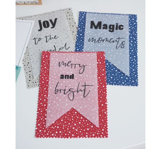 Papier cartonné « Mini-étoiles »