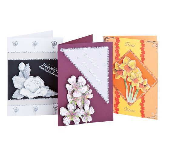 Cartes doubles avec enveloppes 