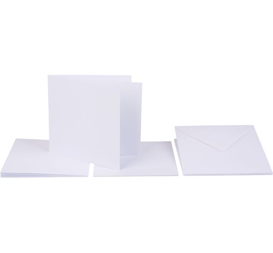 Cartes doubles avec enveloppes, 5 pc.