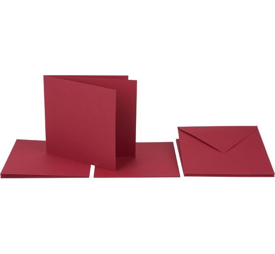 Cartes doubles avec enveloppes, 5 pc.