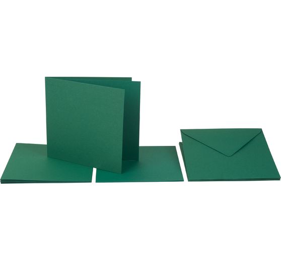 Cartes doubles avec enveloppes, 5 pc.