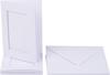 Cartes passe-partout « Rectangle », A6, 220 g/m², 10 pc. 