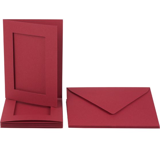 Cartes passe-partout « Rectangle », A6, 220 g/m², 10 pc. 