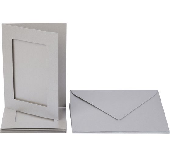 Cartes passe-partout « Rectangle », A6, 220 g/m², 10 pc. 
