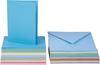 Cartes doubles avec enveloppes VBS « Pastel », 50 pc.