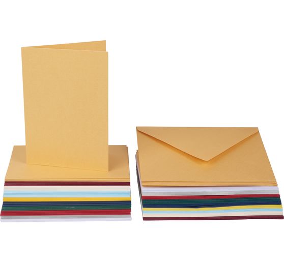 Cartes doubles avec enveloppes VBS « Christmas », A6, 40 pc.