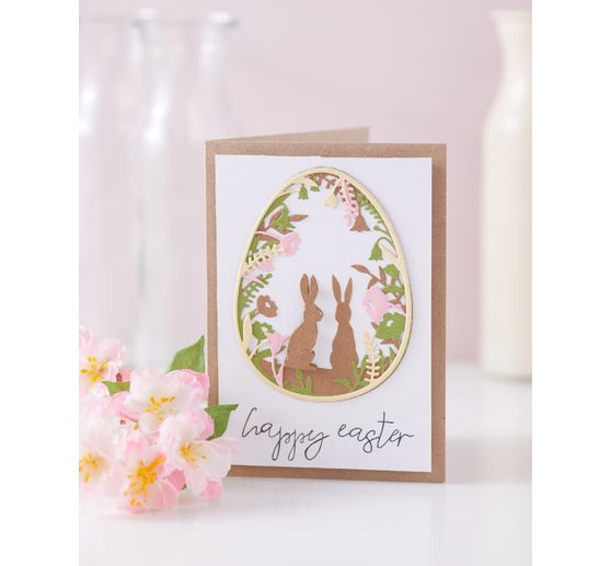 Cartes doubles avec enveloppes « Papier kraft », A6, 50 pc.