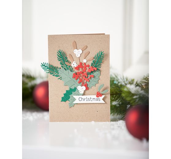 Gabarit d'estampe Sizzix Thinlits « Winter Foliage »