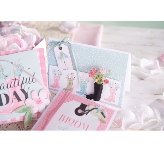 Cartes doubles avec enveloppes « A6 », 50 pc.