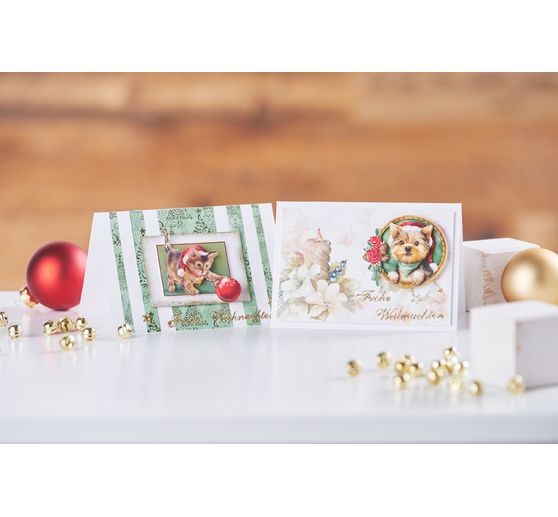 Cartes doubles avec enveloppes « A6 », 50 pc.