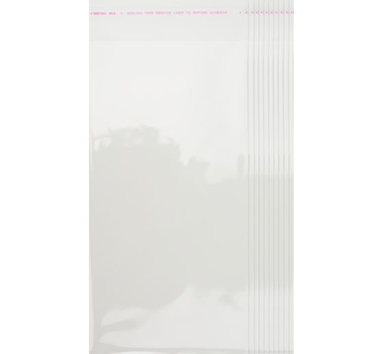 100 pochettes transparentes pour cartes, 22,7 x 11,6 cm