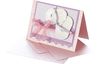 Cartes doubles nacrées « Pastel », 5 pc.