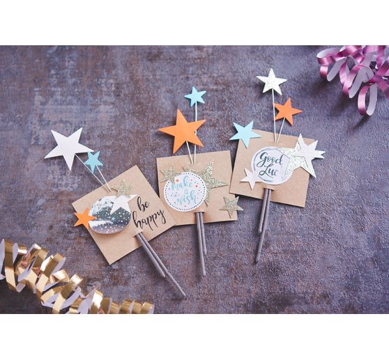 Papier pailleté « Glamour Mix »