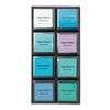 Set d'encreurs pour tampon, 8 pc. Assortiemont aqua