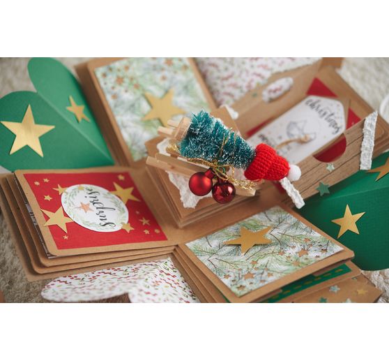 Sapins miniatures, enneigés, set de 16