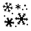 Perforatrice aimantée VBS « Flocons de neige »