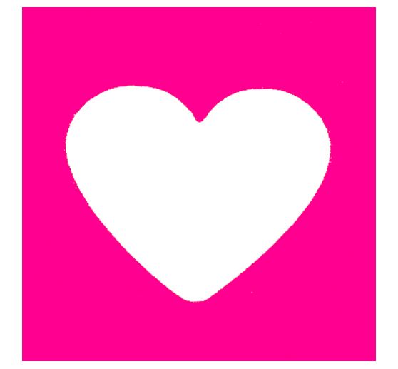 Craft punch "Heart", 1.6 cm