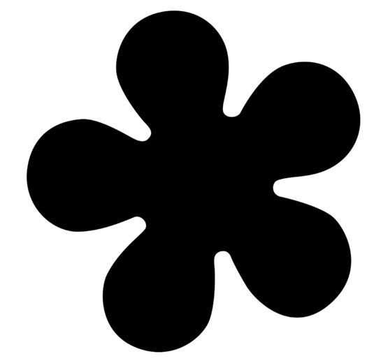Perforatrice à motif « Fleur rétro », 2,5 cm
