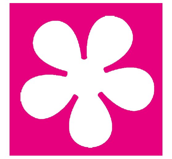 Perforatrice à motif « Fleur rétro », 3,8 cm