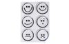 Set tampons Clear « Emoticons », env. 7,4x10,5cm