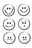 Set tampons Clear « Emoticons », env. 7,4x10,5cm