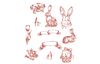 VBS Silicone stamp "Nostalgic Easter