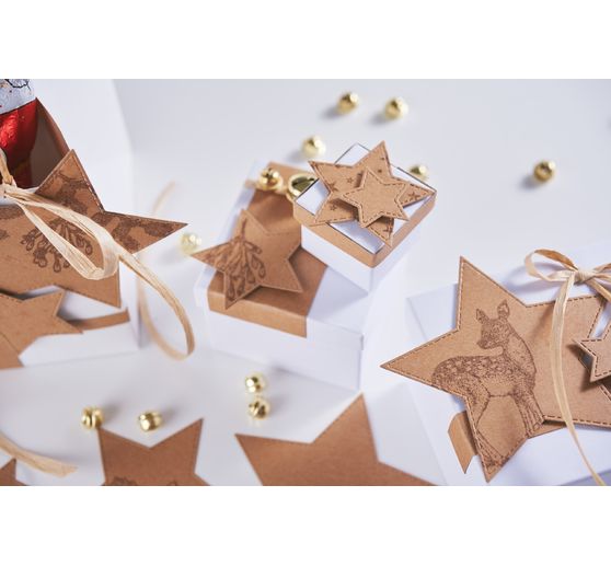 Tampon Clear Stamps « Fond étoiles »