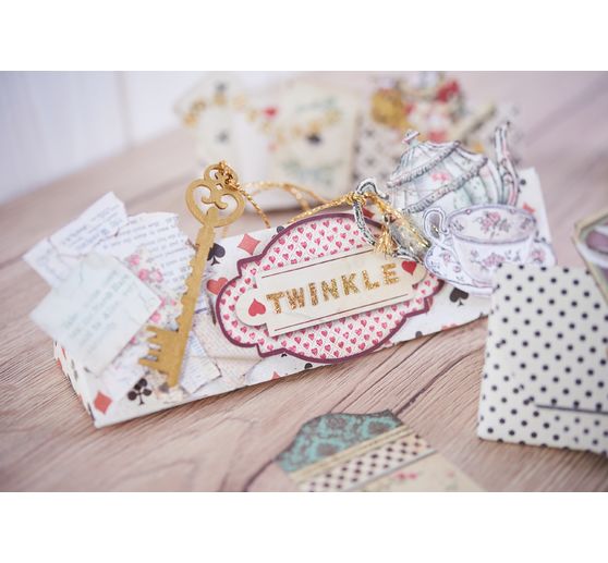 Papier pailleté « Glamour Mix »