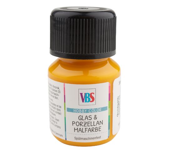 Peinture pour porcelaine & verre VBS, 30 ml