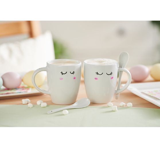 VBS Cup with spoon, 2 pieces