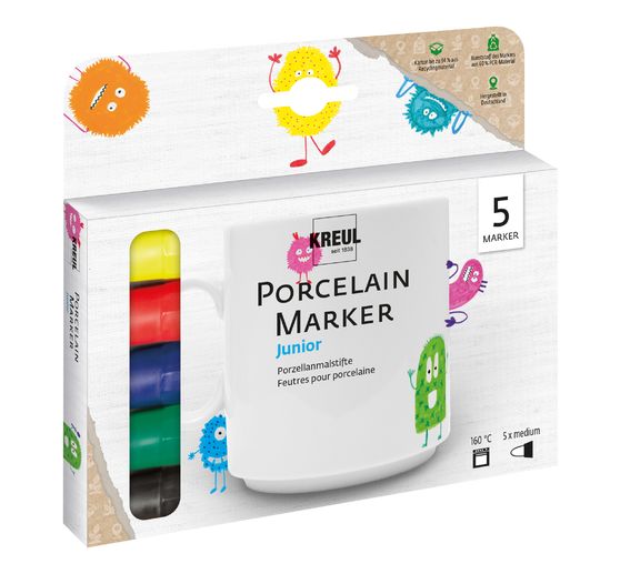 Set de 5 PorcelainPen KREUL