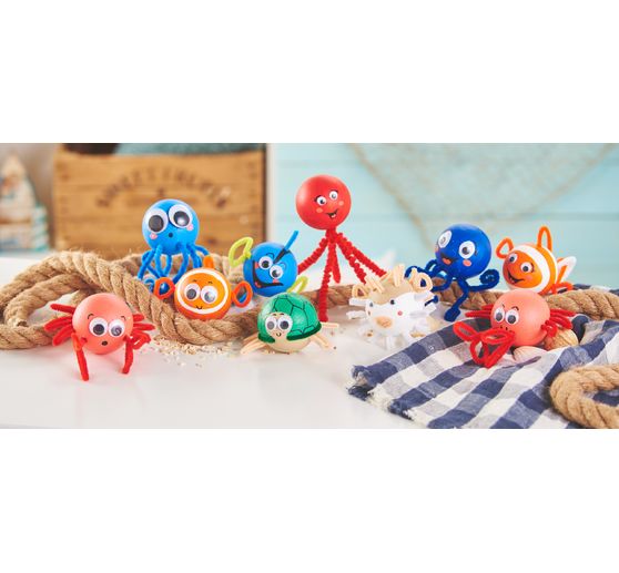 Boules en polystyrène VBS, Ø 5 cm, 10 pc.