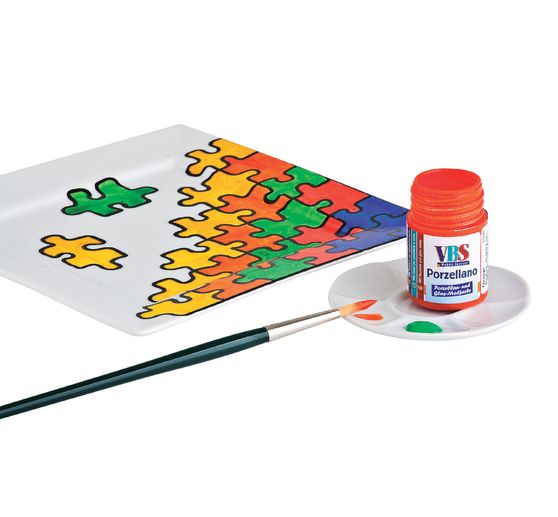 Peinture pour porcelaine & verre VBS, 30 ml