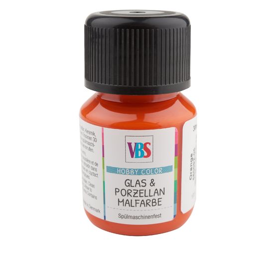 Peinture pour porcelaine & verre VBS, 30 ml