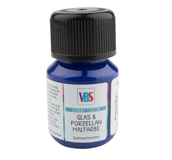 Peinture pour porcelaine & verre VBS, 30 ml