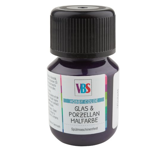 Peinture pour porcelaine & verre VBS, 30 ml