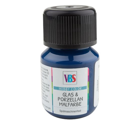 Peinture pour porcelaine & verre VBS, 30 ml