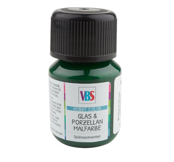 Peinture pour porcelaine & verre VBS, 30 ml