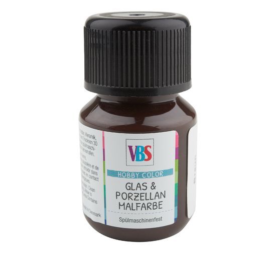 Peinture pour porcelaine & verre VBS, 30 ml