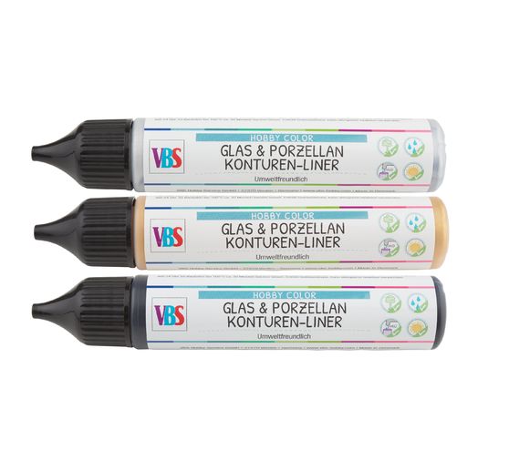 Peinture pour contours VBS Porzellano, 28 ml