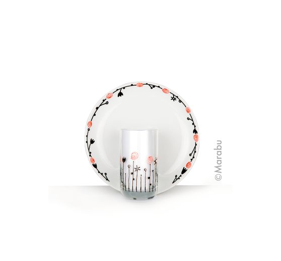 PORCELAIN & GLAS painter Marabu