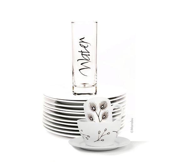 PORCELAIN & GLAS painter Marabu