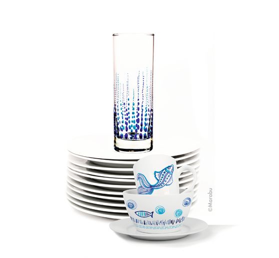 PORCELAIN & GLAS painter Marabu