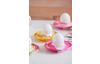 Coquetiers plats VBS, porcelaine, 12 pc.