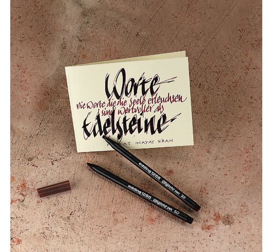 Feutres de calligraphie edding1255