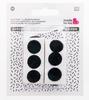Pastilles velours crochet, adhésives, 16 mm, 24 pc.
