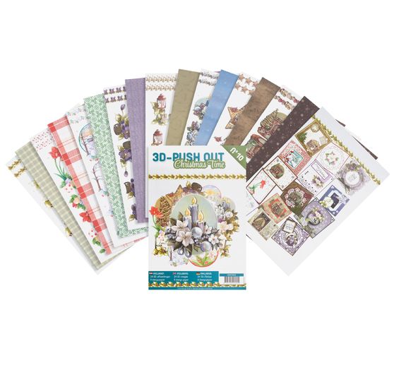 Livret de motifs 3D pré-estampés « C''est Noël »