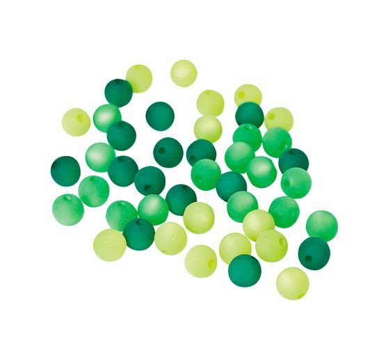 Mélange de perles polaris, 8 mm, 45 pc.