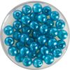 Perles en verre cirées « Renaissance », 6mm, 40 pcs. Turquoise